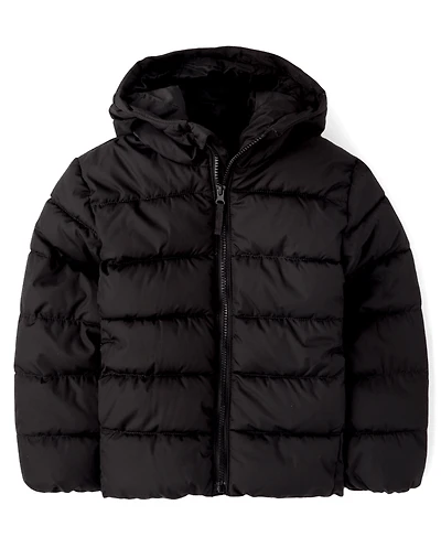 Boys Hooded Puffer Jacket