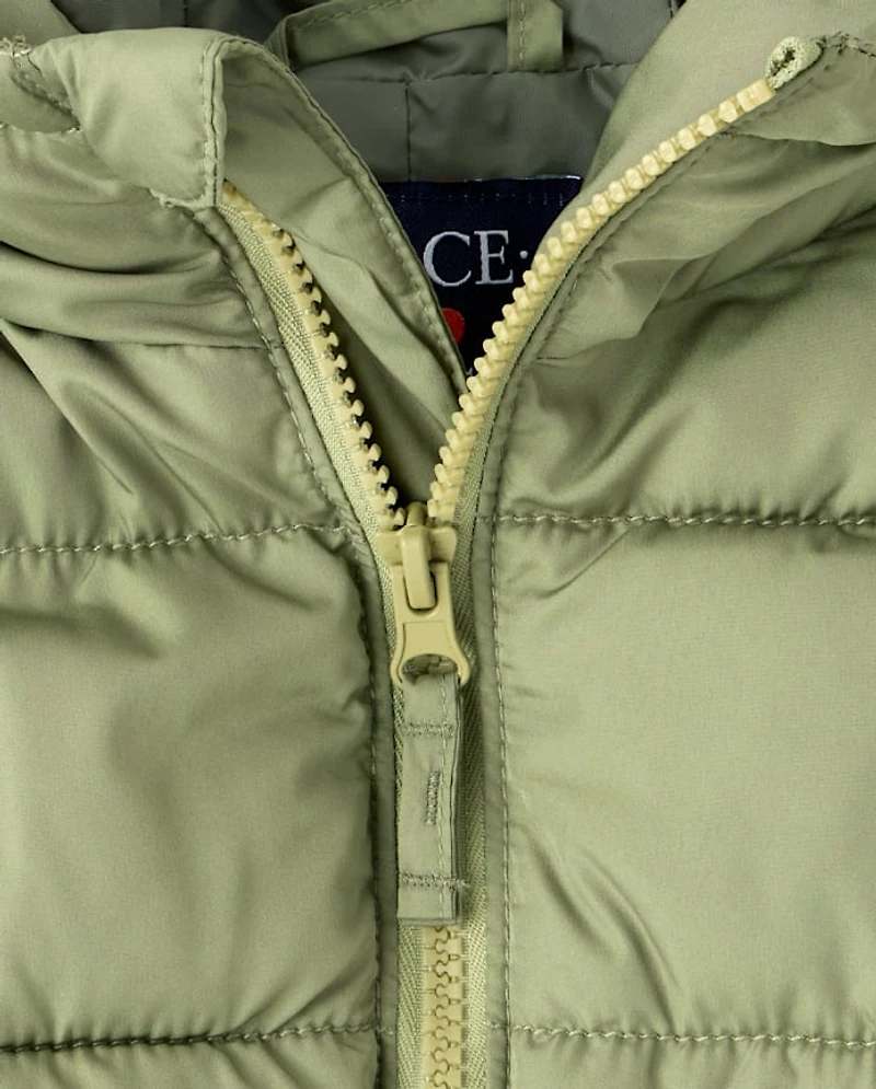 Boys Hooded Puffer Jacket
