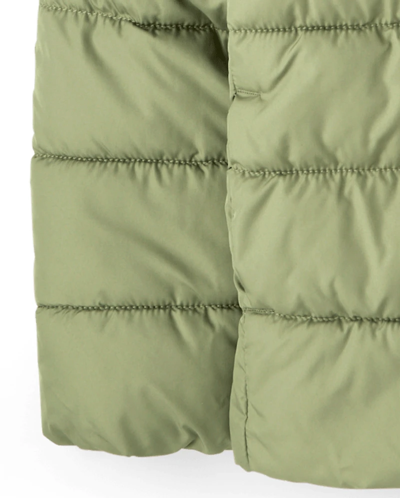 Boys Hooded Puffer Jacket