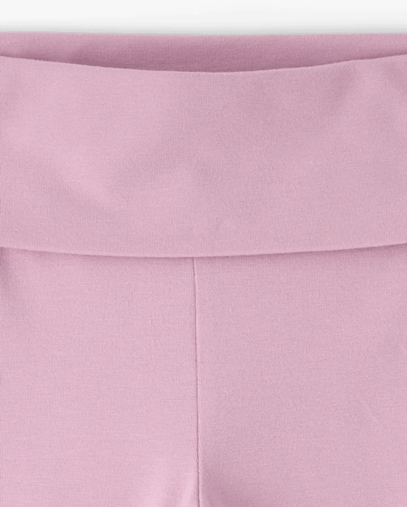 Girls Foldover Capri Leggings