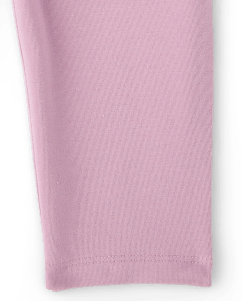 Girls Foldover Capri Leggings