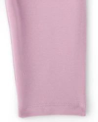 Girls Foldover Capri Leggings