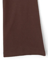 Girls Foldover Flare Leggings