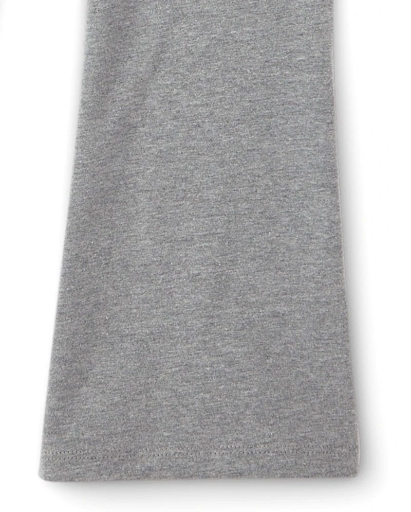 Girls Foldover Flare Leggings
