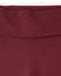 Girls Foldover Flare Leggings