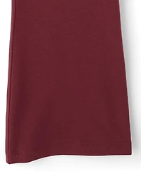 Girls Foldover Flare Leggings