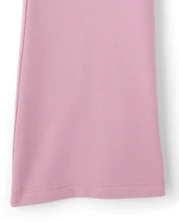Girls Foldover Flare Leggings