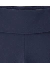 Girls Foldover Flare Leggings