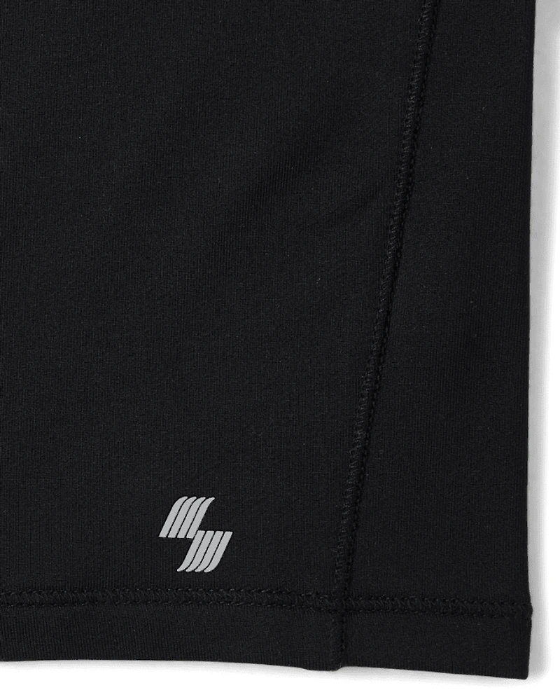 Boys Quick Dry Cozy Active Layering Tee
