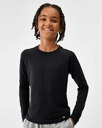 Boys Quick Dry Cozy Active Layering Tee