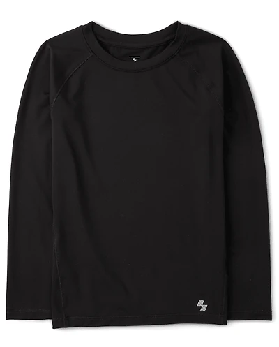 Boys Quick Dry Active Layering Tee