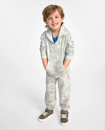 Baby And Toddler Boys Camo Premium Fleece Jogger Pants
