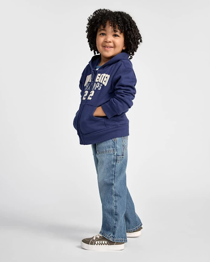 Baby And Toddler Boys Pull On Baggy Jeans