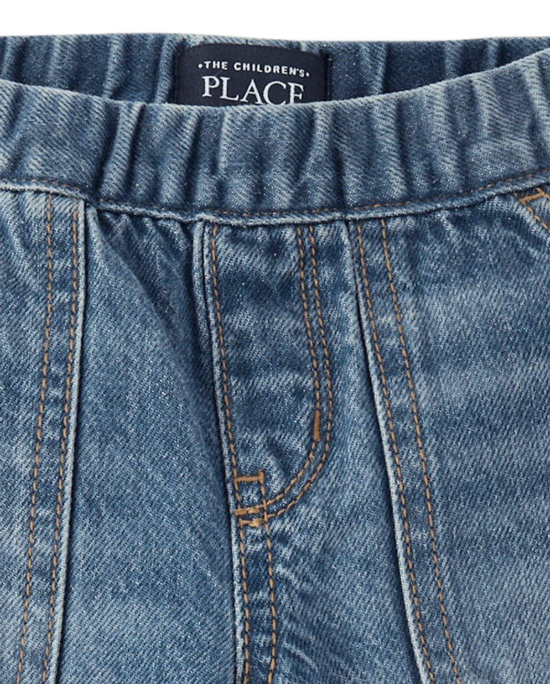 Baby And Toddler Boys Pull On Baggy Jeans