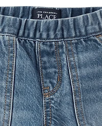 Baby And Toddler Boys Pull On Baggy Jeans