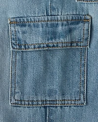 Baby And Toddler Boys Baggy Pull On Cargo Barrel Jeans