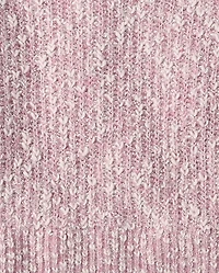 Girls Marled Shaker Stitch Cable Knit Sweater