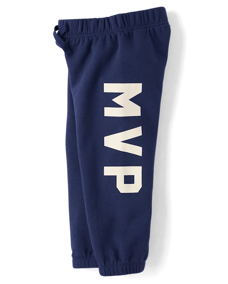 Baby And Toddler Boys MVP Premium Fleece Jogger Pants