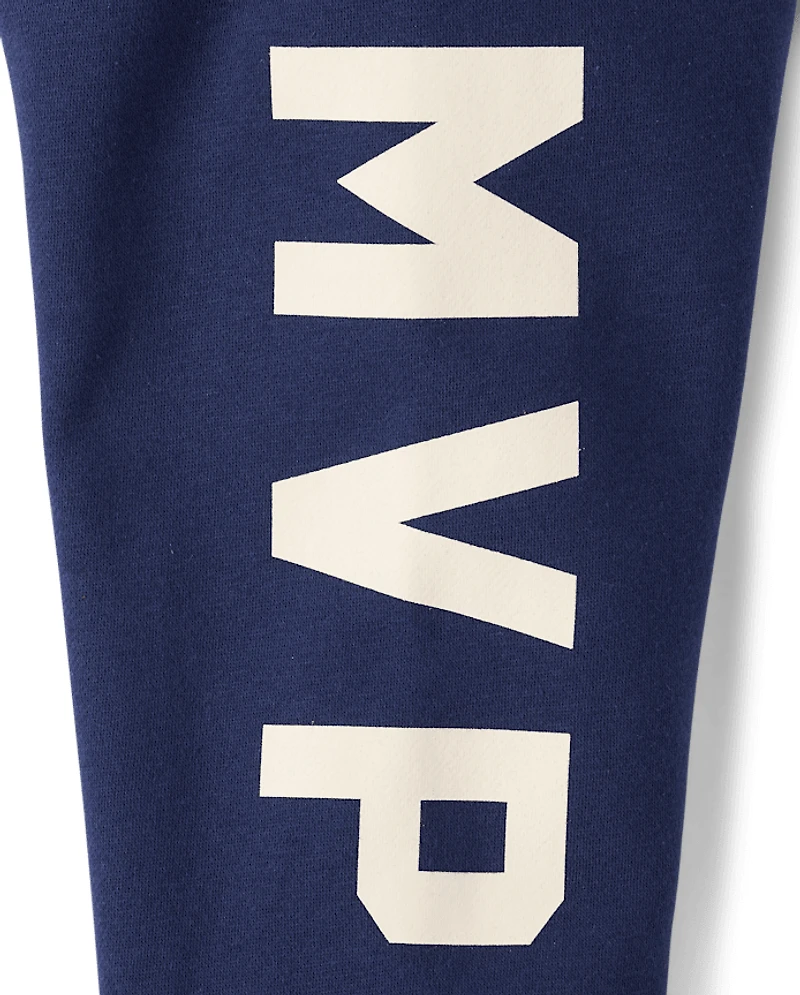 Baby And Toddler Boys MVP Premium Fleece Jogger Pants