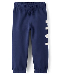 Baby And Toddler Boys MVP Premium Fleece Jogger Pants