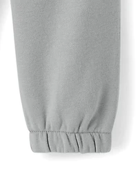 Baby And Toddler Boys Premium Fleece Jogger Pants 3-Pack