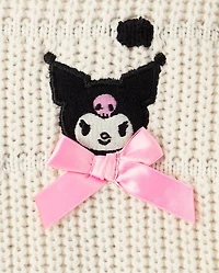 Girls Kuromi™ Embroidered Bobble Sweater