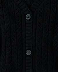 Girls Pointelle Cardigan