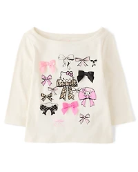 Haut à manches coudes Hello Kitty® et ses amis pour filles