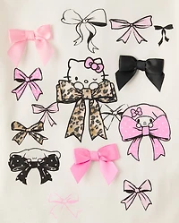 Girls Hello Kitty® And Friends Bow Elbow Sleeve Top