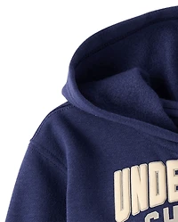 Baby And Toddler Boys Varsity Premium Fleece Zip Up Hoodie