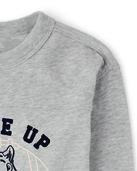 Baby And Toddler Boys Varsity Graphic Top