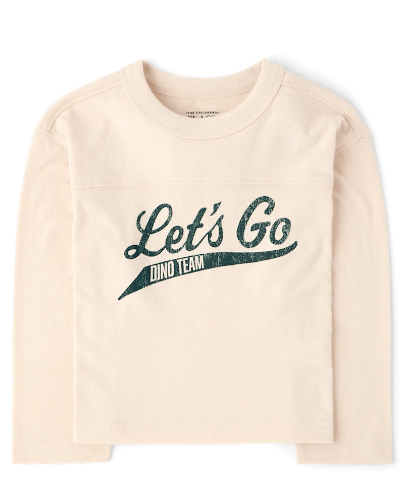 Baby And Toddler Boys Varsity Graphic Top