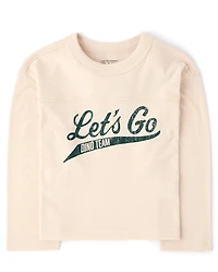 Baby And Toddler Boys Varsity Graphic Top