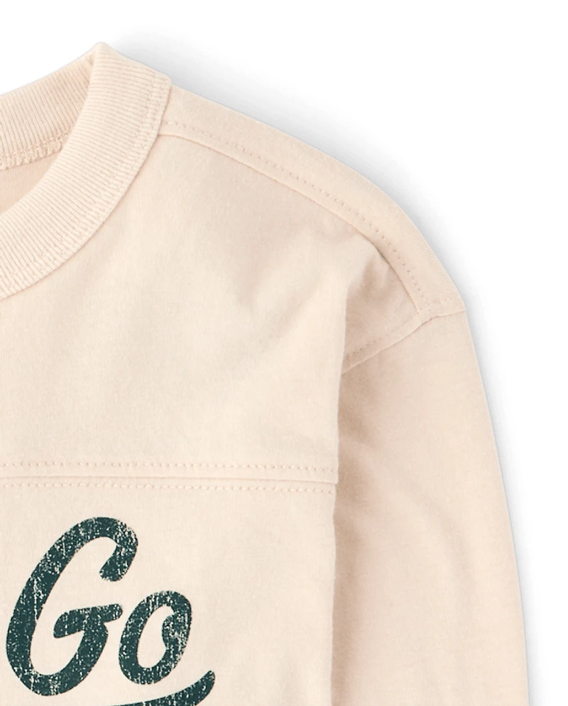 Baby And Toddler Boys Varsity Graphic Top