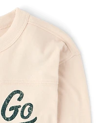 Baby And Toddler Boys Varsity Graphic Top