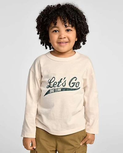 Baby And Toddler Boys Varsity Graphic Top