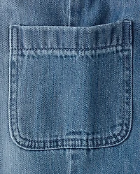 Girls Pull On Baggy Cargo Jeans