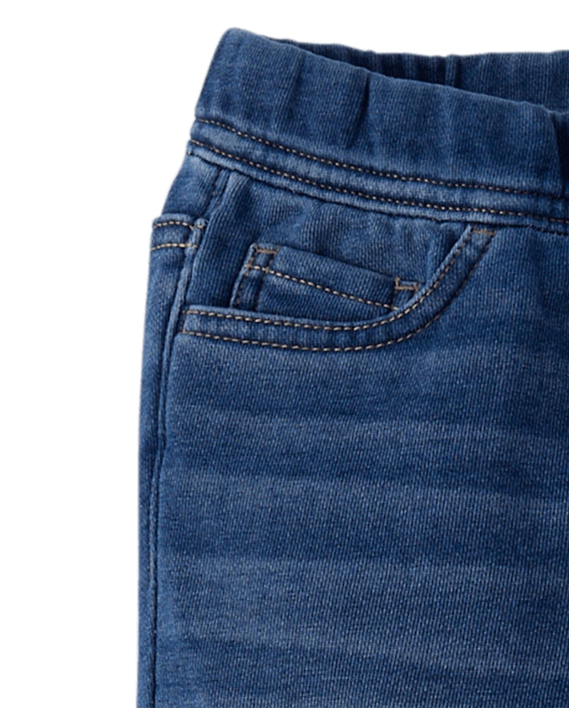 Girls French Terry Flare Sweatpant Jeans