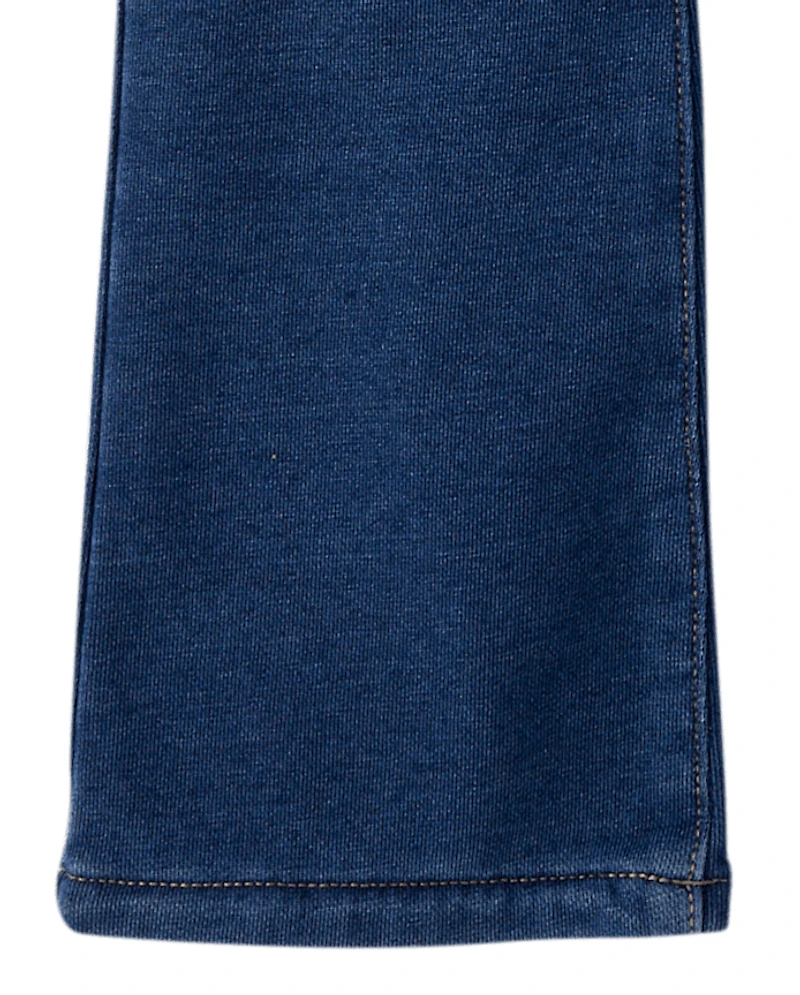 Girls French Terry Flare Sweatpant Jeans