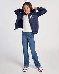 Girls French Terry Flare Sweatpant Jeans