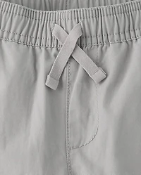Baby And Toddler Boys Poplin Cargo Jogger Pants