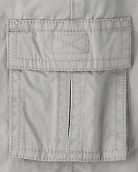 Baby And Toddler Boys Poplin Cargo Jogger Pants