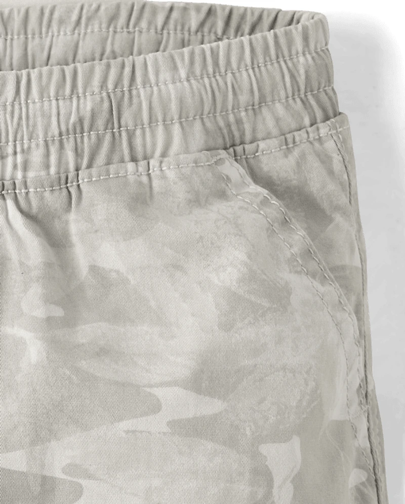 Baby And Toddler Boys Camo Baggy Pull On Pants