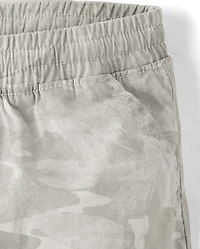 Baby And Toddler Boys Camo Baggy Pull On Pants