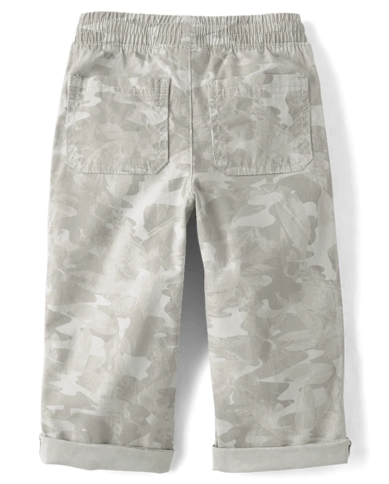 Baby And Toddler Boys Camo Baggy Pull On Pants