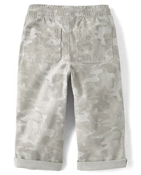 Baby And Toddler Boys Camo Baggy Pull On Pants