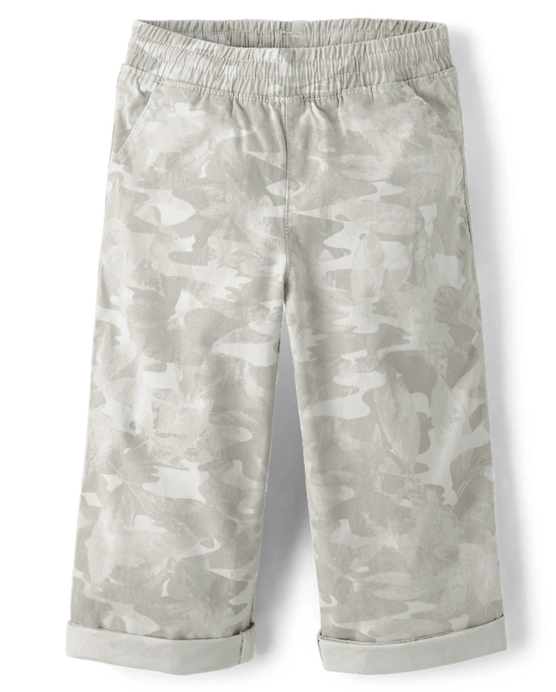 Baby And Toddler Boys Camo Baggy Pull On Pants
