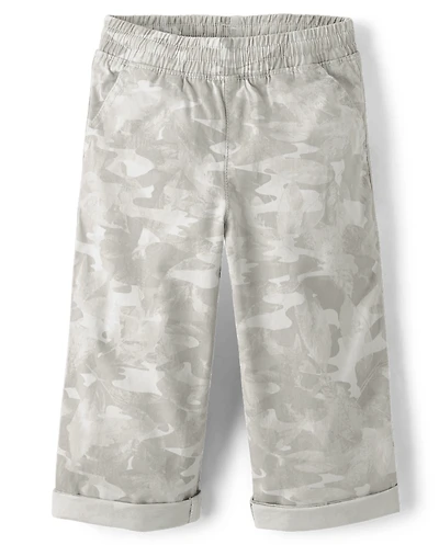 Baby And Toddler Boys Camo Baggy Pull On Pants