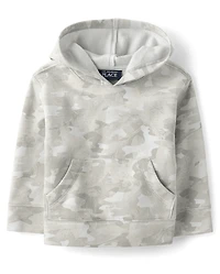 Baby And Toddler Boys Camo Premium Fleece Hoodie