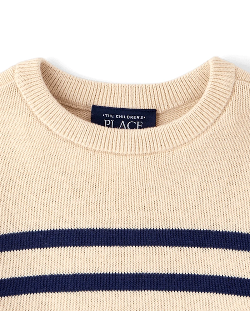 Baby And Toddler Boys Striped Sweater